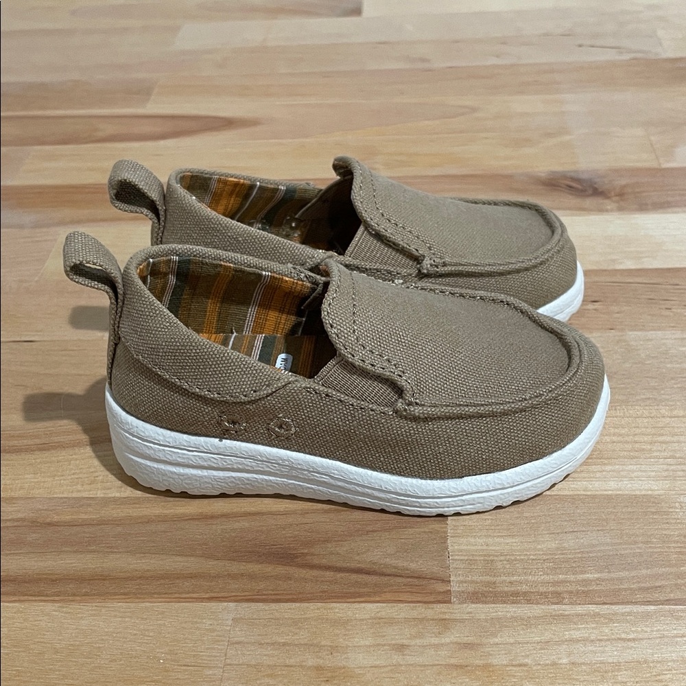 Wonder Nation Tan Kids Moccasins